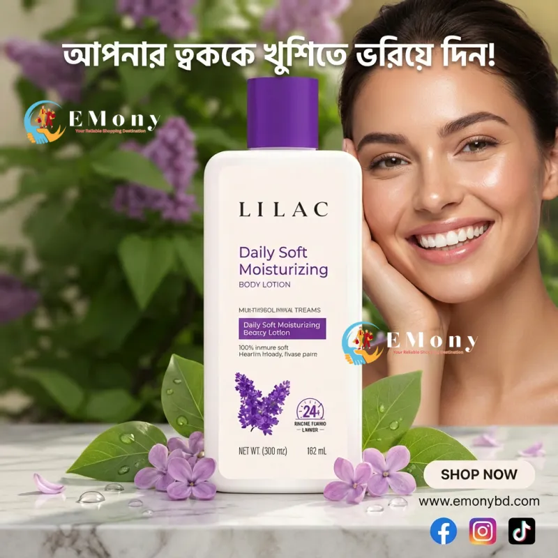 Lilac Daily Soft Moisturizing Body Lotion