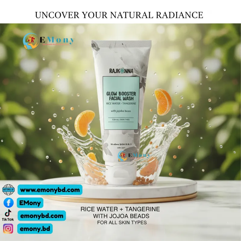 Rajkonna Glow Booster Facial Wash With Jojoba Beads