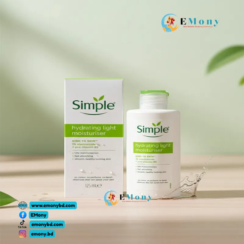 Simple Kind to Skin Hydrating Light Moisturiser - 125ml