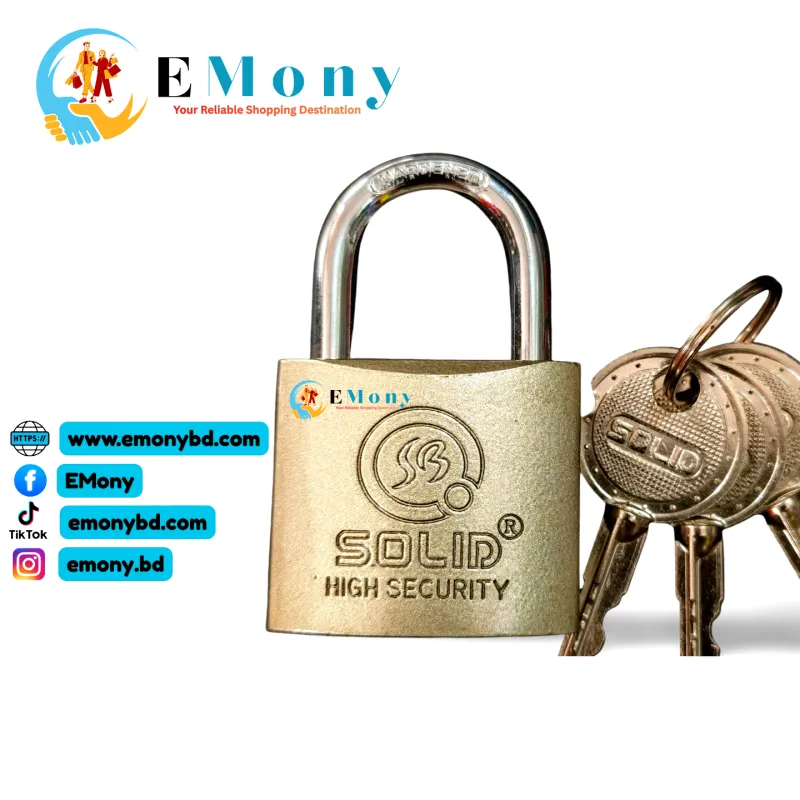 Solid Padlock High Security 38mm
